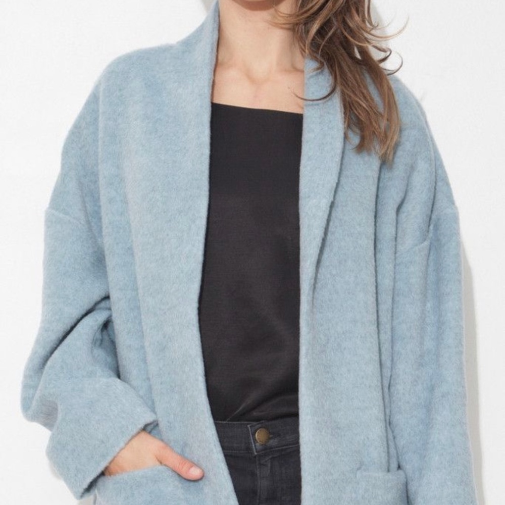 Horses Atelier Blue Alpaca Patch Pocket - Size 1